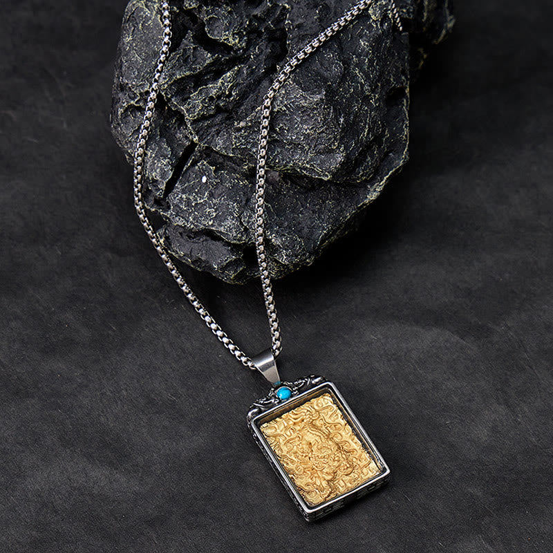 FuAttract Turquoise Pixiu Protection Pendant Necklace – Wealth & Prosperity Amulet - image 5