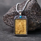 FuAttract Turquoise Pixiu Protection Pendant Necklace – Wealth & Prosperity Amulet - Pixiu - image 0