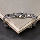 FuAttract Protection & Fortune Turquoise Wheel Curb Chain Bracelet – Dual Pixiu Talisman - image 6