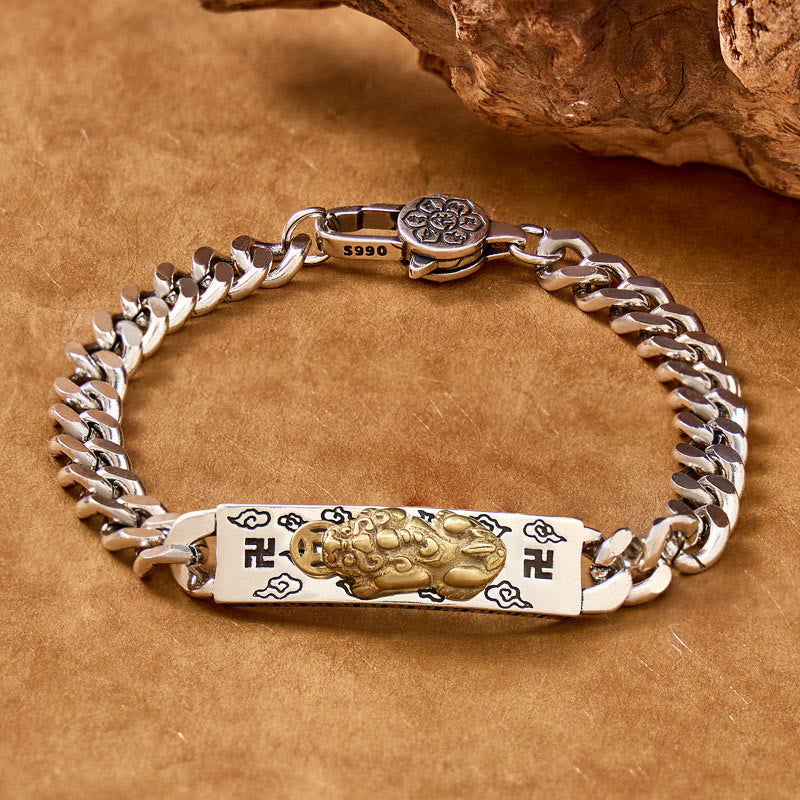 FuAttract Feng Shui Protection Om Mani Padme Hum Pixiu Bracelet - 22cm - image 0