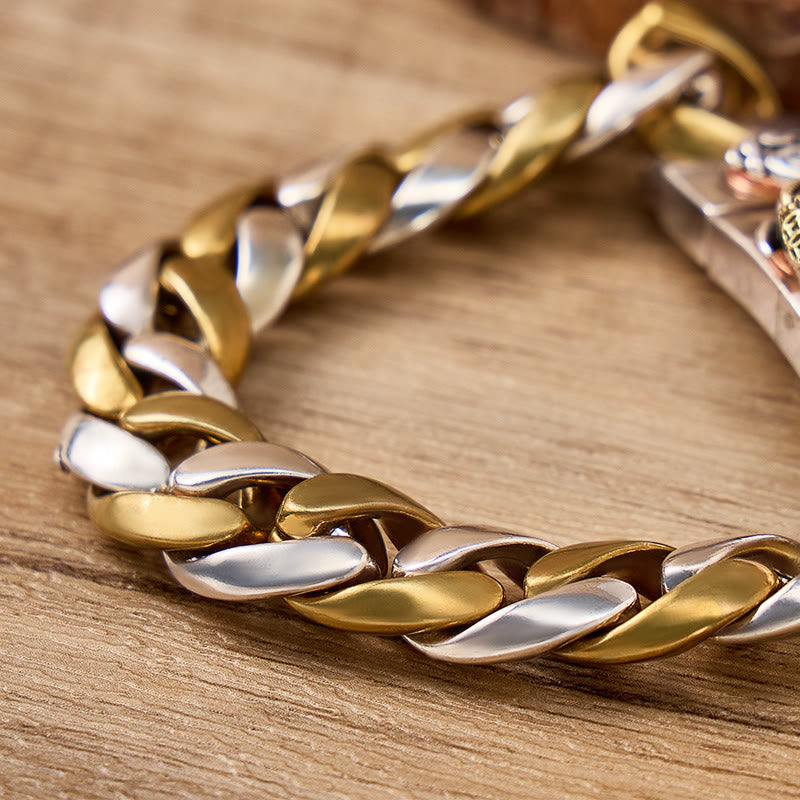 FuAttract Wealth & Protection Retro Chain Bracelet – Pixiu Fortune Guard - image 5
