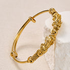 FuAttract Double Pixiu Gold Wealth & Prosperity Bracelet Bangle - image 3