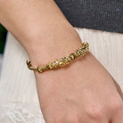 FuAttract Double Pixiu Gold Wealth & Prosperity Bracelet Bangle - image 5