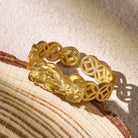 FuAttract Wealth & Lucky Money Coin Pixiu Adjustable Ring - image 5