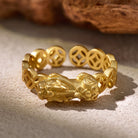 FuAttract Wealth & Lucky Money Coin Pixiu Adjustable Ring - image 2