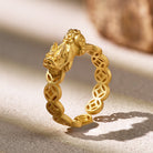 FuAttract Wealth & Lucky Money Coin Pixiu Adjustable Ring - Pixiu - image 0