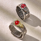 FuAttract Prosperity & Protection Garnet Pixiu Ring – Feng Shui Wealth Power - image 4