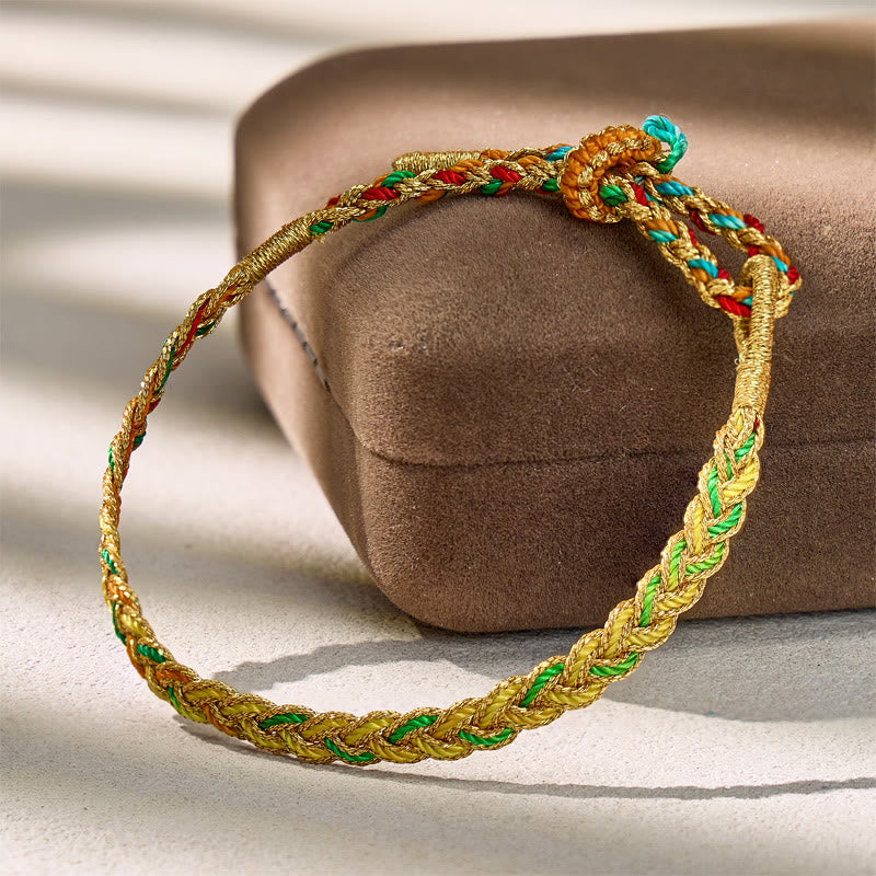 FuAttract Protection & Blessing Braided Cord Bracelet – Lucky Knot Design - image 4