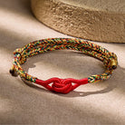 FuAttract Vajra Guardian Knot Handmade Red String Protection Bracelet - Multicolor - image 9