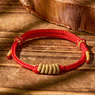 FuAttract Zen-inspired Knot Adjustable Red String Protection Bracelet - Red - image 0