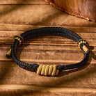 FuAttract Zen-inspired Knot Adjustable Red String Protection Bracelet - Black - image 3