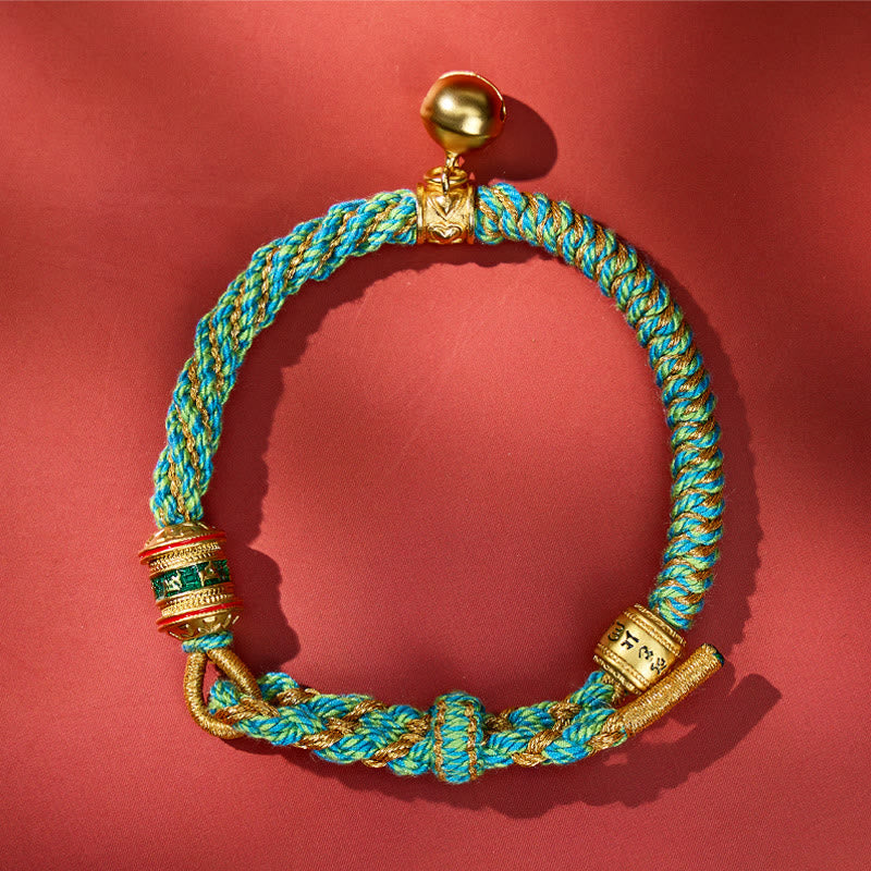 FuAttract Tibetan Om Mani Padme Hum Carved Protection Amulet Bracelet - image 4