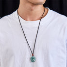 FuAttract Prosperity Guardian Biting Coin – Wealth-Attracting Jade Pixiu Necklace - image 2