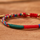 FuAttract Handmade Buddhist Tibetan Braided Thread Bracelet - image 5