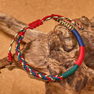 FuAttract Handmade Buddhist Tibetan Braided Thread Bracelet - image 4