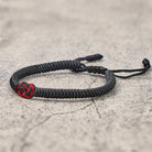 FuAttract Buddhist Tibetan Lucky Knot Rope Bracelet Sliding Knot Cord - image 4