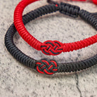 FuAttract Buddhist Tibetan Lucky Knot Rope Bracelet Sliding Knot Cord - image 6
