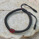 FuAttract Buddhist Tibetan Lucky Knot Rope Bracelet Sliding Knot Cord - image 2