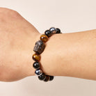 FuAttract Energy Balance Tiger Eye Terahertz Obsidian Pixiu Wealth Bracelet - image 6
