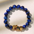 FuAttract Focus & Confidence Blue Tiger's Eye Color-Changing Pixiu Bracelet - image 1