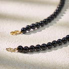 FuAttract Wealth Om Mani Mantra Obsidian Pixiu Protection Necklace - image 7