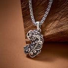 FuAttract Wealth Protection Pixiu Amulet Necklace - With Wheat Chain - image 0