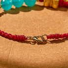 FuAttract Fortune Attraction Red String Amazonite Beaded Bracelet - image 5