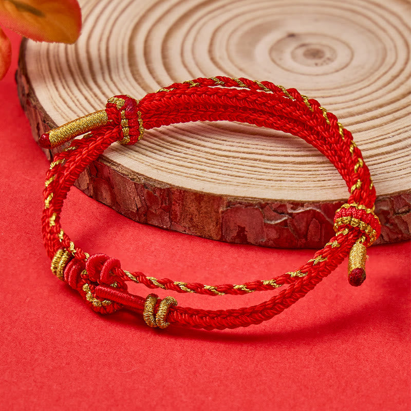 FuAttract Good Luck Protection Red String Braided Lucky Charm Bracelet - image 1