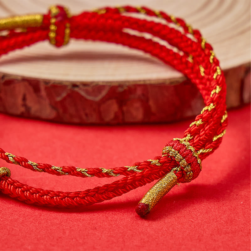 FuAttract Good Luck Protection Red String Braided Lucky Charm Bracelet - image 5