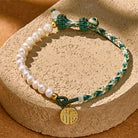 FuAttract Protection Healing Energy Pearl  Woven Thread Charm Bracelet - Bracelet - image 0