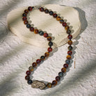 FuAttract Wealth Protection Multi-Color Tiger Eye Pixiu Feng Shui Beaded Necklace - Pixiu - image 0