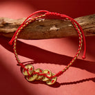FuAttract Prosperity & Protective Energy Charm Lucky Red String Coin Bracelet - Bracelet - image 0