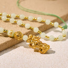 FuAttract The Brilliance of Clarity & Wealth Luminous Stone Pixiu Pendant Necklace - image 3
