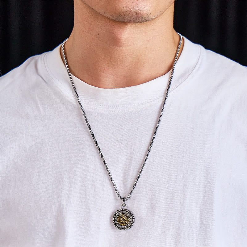 FuAttract Protection & Prosperity Pixiu Guardian Vintage Pendant Necklace - image 3