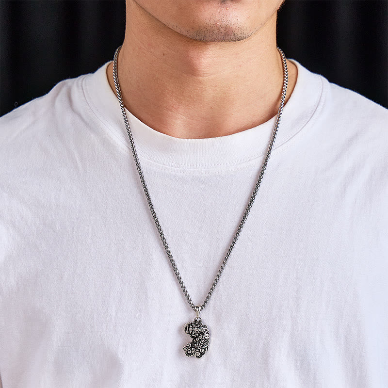 FuAttract Wealth Protection Pixiu Amulet Necklace - image 3