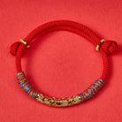 FuAttract Lucky Protection Charm – Handwoven Red String Bracelet - Calm Blessing Flow - image 0