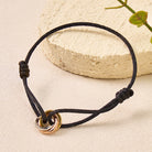 FuAttract Balanced Harmony Bracelet – Tri-Color Ring Woven Charm - image 10