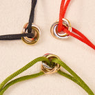 FuAttract Balanced Harmony Bracelet – Tri-Color Ring Woven Charm - image 5