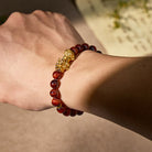 FuAttract Balanced Protection – Red Tiger's Eye & White Crystal Pixiu Bracelet - image 5