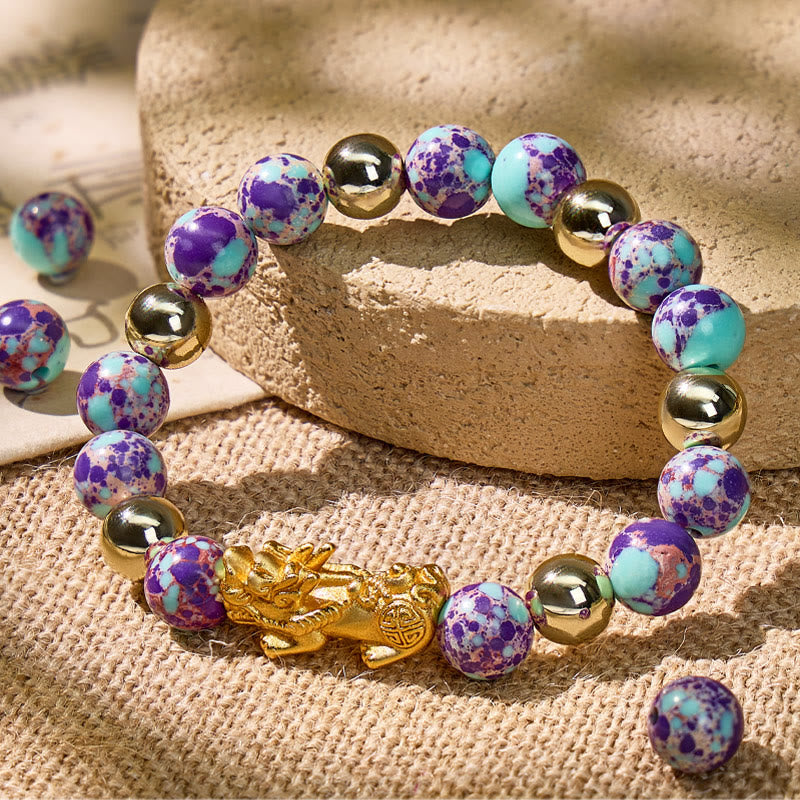 FuAttract Fortune Guardian – Imperial Stone Pixiu Bracelet - image 1