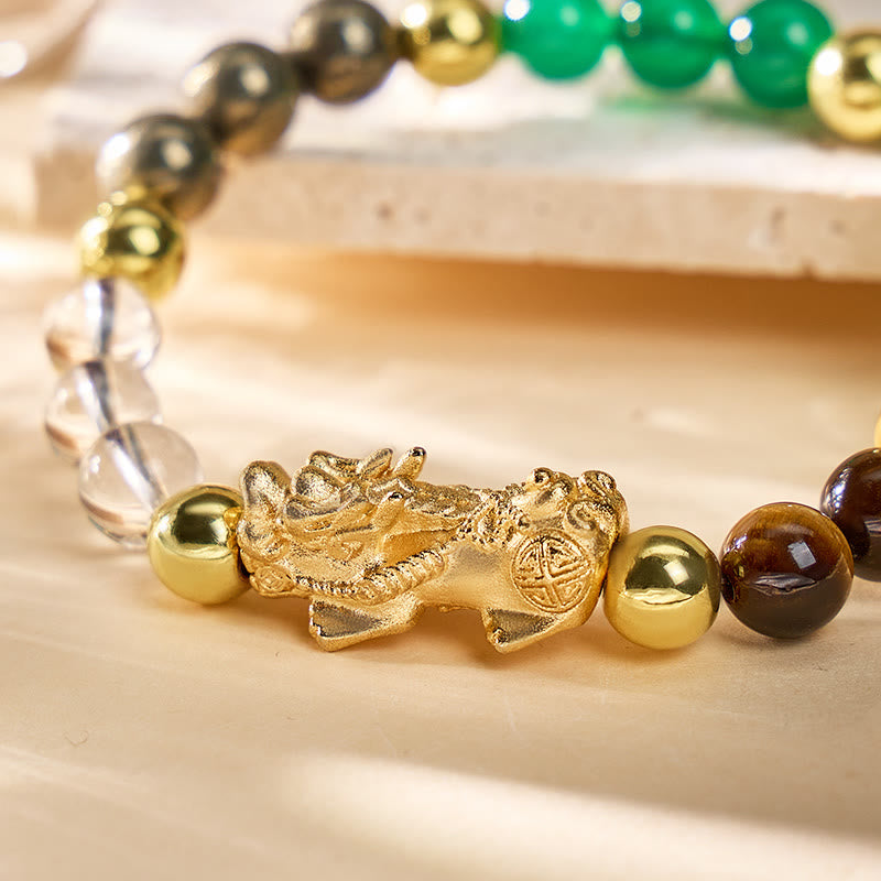FuAttract Fortune Momentum – Multi-Stone Pixiu Bracelet - image 4