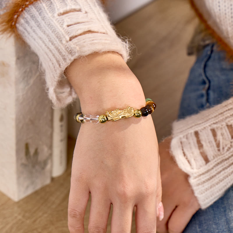 FuAttract Fortune Momentum – Multi-Stone Pixiu Bracelet - image 6