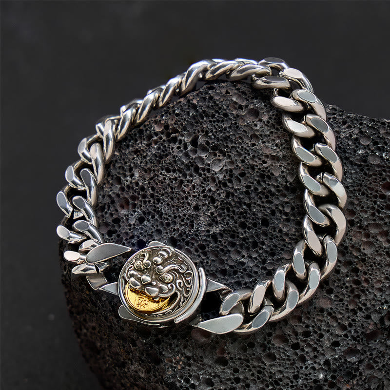 FuAttract Turning Fortune – Rotating Coin Pixiu Bracelet - image 1