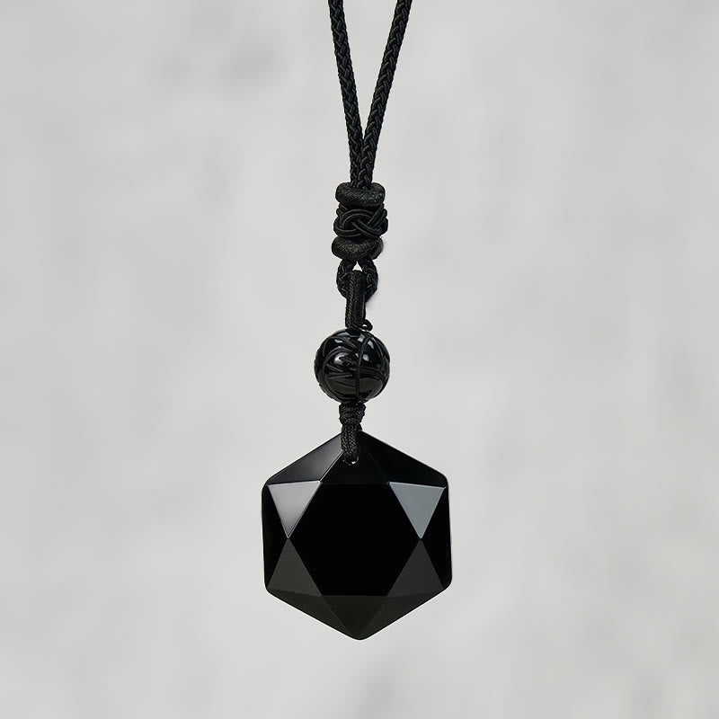 FuAttract Black Obsidian Talisman Daily Energy Shielding with Pixiu Necklace - image 4