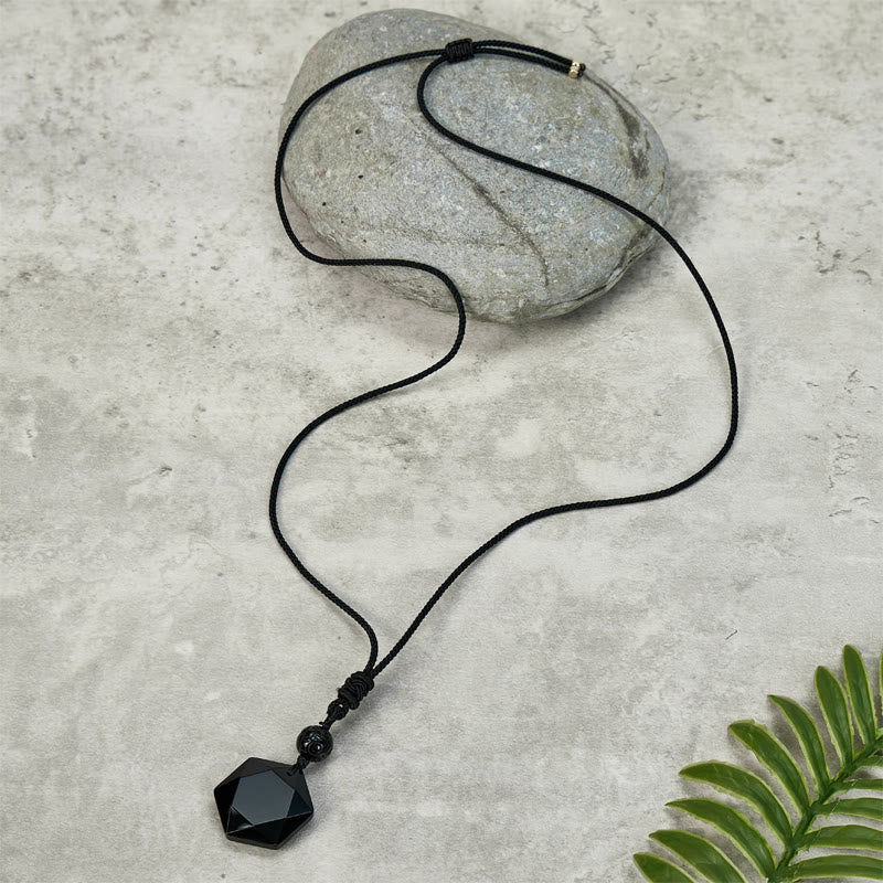 FuAttract Black Obsidian Talisman Daily Energy Shielding with Pixiu Necklace - image 7