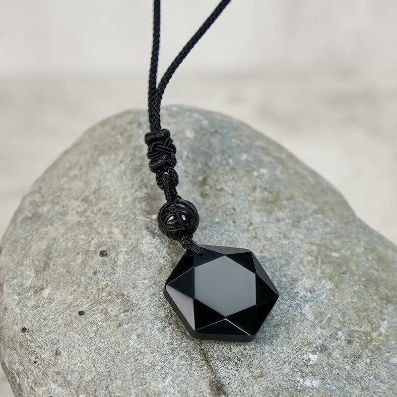 FuAttract Black Obsidian Talisman Daily Energy Shielding with Pixiu Necklace - image 2