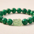 FuAttract Emotional Balance & Protective Energy Malachite Anxiety Green Fluorite Pixiu  Bracelet - image 6