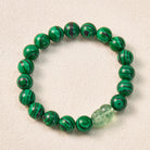 FuAttract Emotional Balance & Protective Energy Malachite Anxiety Green Fluorite Pixiu  Bracelet - image 1