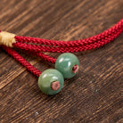 FuAttract Braided Rope with Jade Beads Chinese Zodiac Charm for Daily Balance & Fortune - image 4