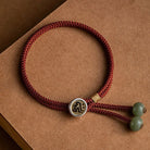 FuAttract Braided Rope with Jade Beads Chinese Zodiac Charm for Daily Balance & Fortune - Dog/Pig - image 12